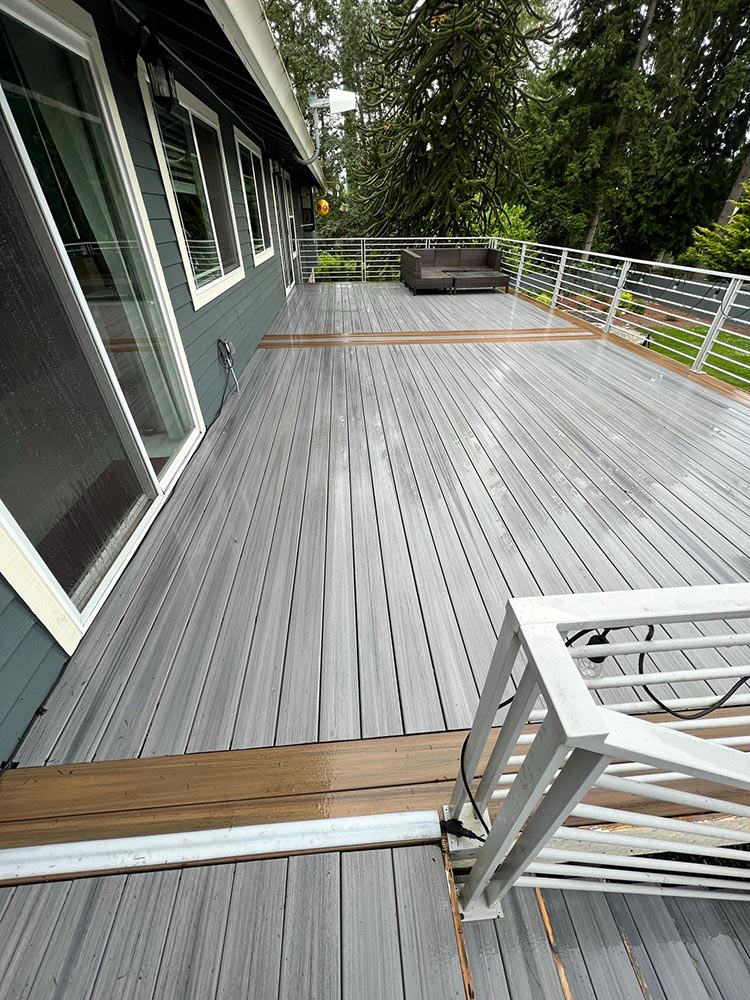 Deck and Driveway Cleaning in Bellevue, WA